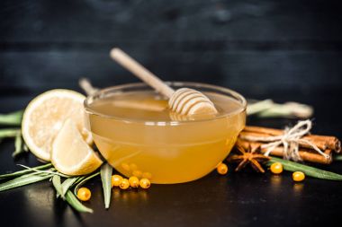 bal limon ile kompozisyon