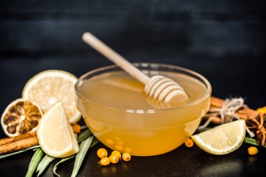 bal limon ile kompozisyon