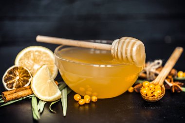 bal limon ile kompozisyon