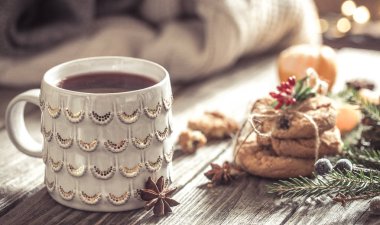 çay ile kompozisyon