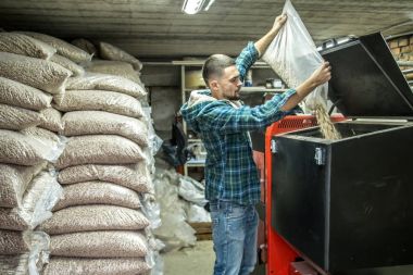 adam katı yakıtlı kazan, ekonomik h granül yükler