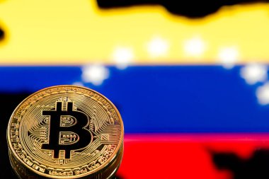 sikke Bitcoin, Kolombiya bayrak, sanal para, clo kavramı arasında