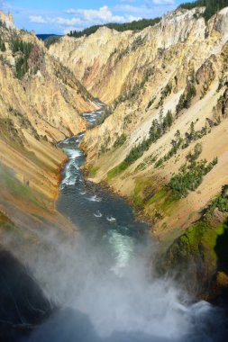 Büyük Kanyon Yellowstone Milli Parkı