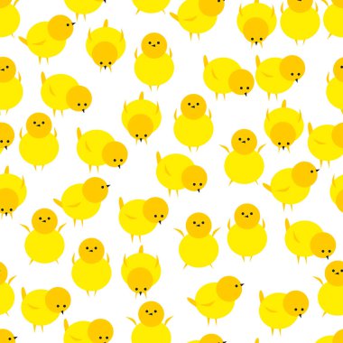 Vektör seamless modeli Paskalya Tema.