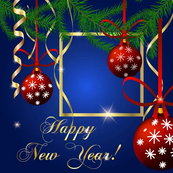 Mutlu yeni yıl arka plan kar tanesi kış sezon Aralık kar kutlamaları süs vektör tasarlamak.