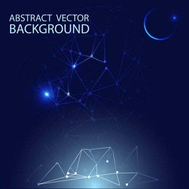 Soyut ışık arkaplanı. Vektör illüstrasyonu