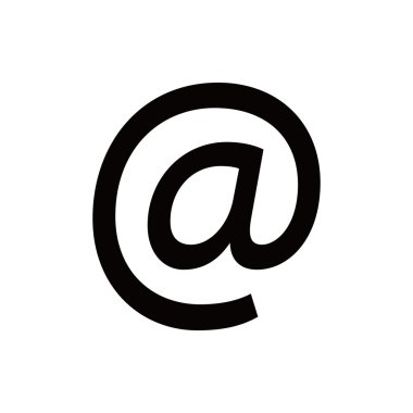 e-posta simgesi hisse senedi vektör çizim düz tasarım