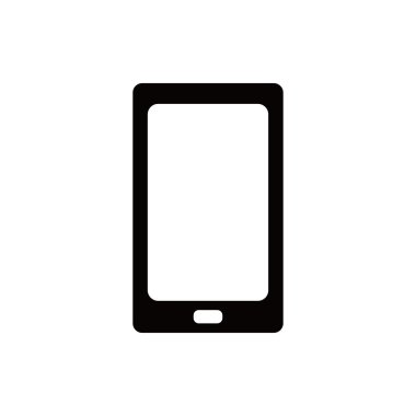 telefon simgesi hisse senedi vektör çizim düz tasarım