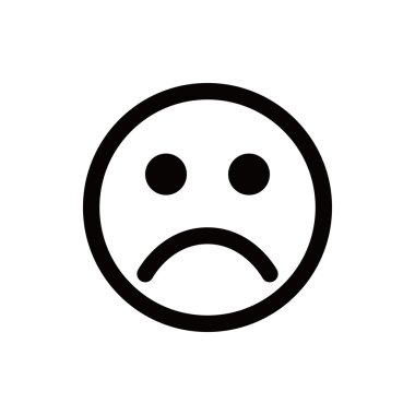 Simge stok vektör çizim düz tasarımı gülümse