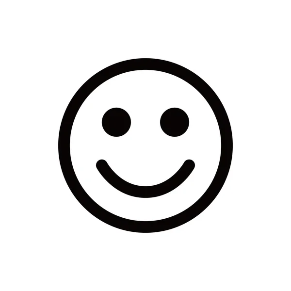 Посмішка значок запас Векторні ілюстрації плоский дизайн — стоковий вектор