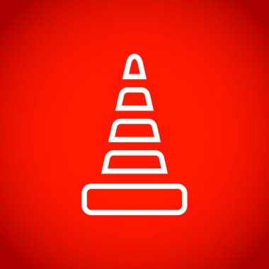 koni simgesi hisse senedi vektör çizim düz tasarım