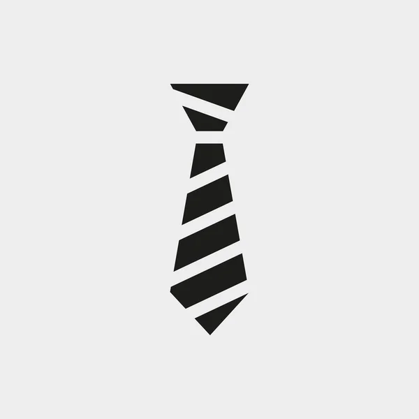 Krawat ikona wektor wektor ilustracja Płaska konstrukcja — Wektor stockowy