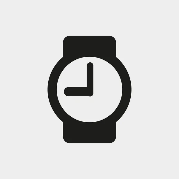 Наручний годинник значок запас Векторні ілюстрації плоский дизайн — стоковий вектор