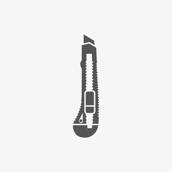 Knife icon stock vector illustration flat design — Stock Vector
