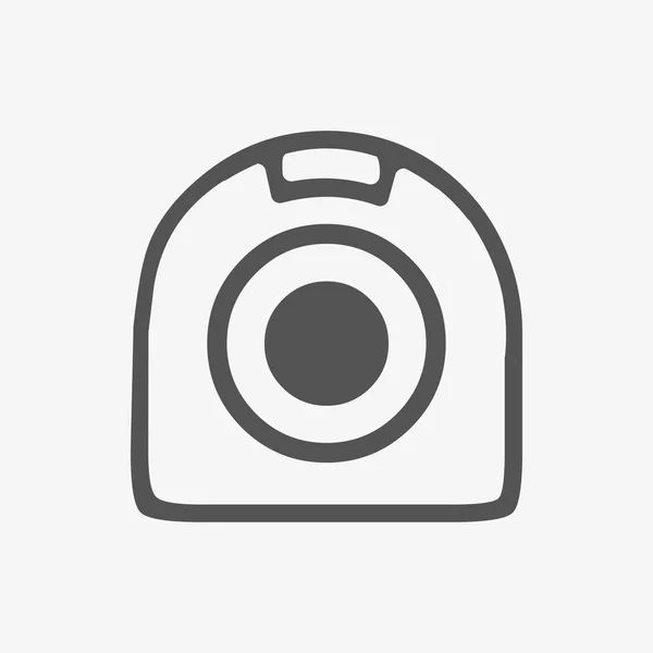 Веб-камера іконка запас Векторна ілюстрація плоский дизайн — стоковий вектор