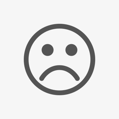 Simge stok vektör çizim düz tasarımı gülümse