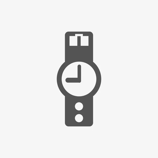 Wristwatch icon  stock vector illustration flat design — Stock Vector