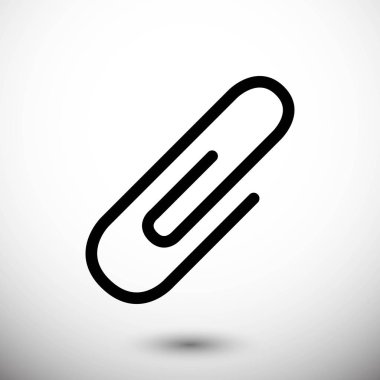 ataş simgesi hisse senedi vektör çizim düz tasarım