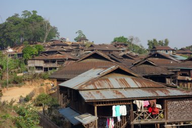 Dağ köyü, Shan eyaleti, Myanmar