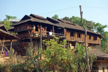 Dağ köyü, Shan eyaleti, Myanmar