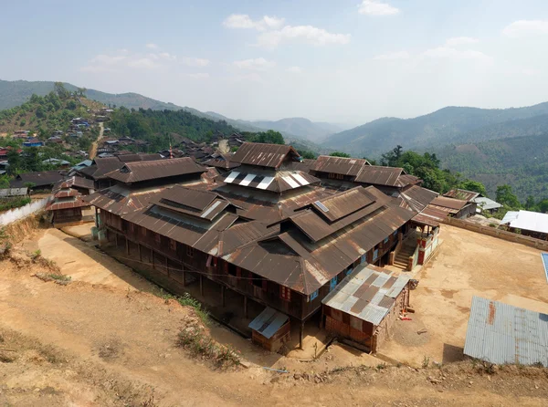 Bergdorp, deelstaat Shan, Myanmar — Stockfoto