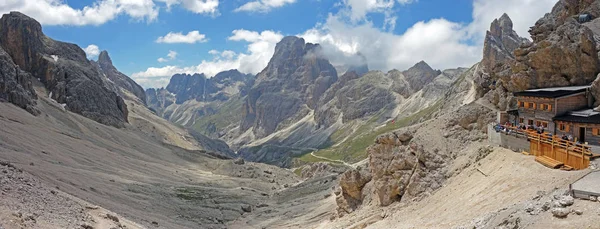 Panorama z hotelu Rosengarten — Stock fotografie