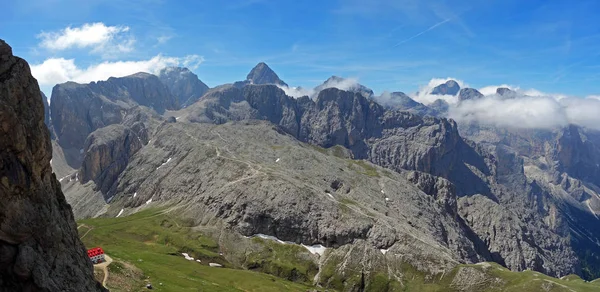 Panorama z hotelu Rosengarten — Stock fotografie