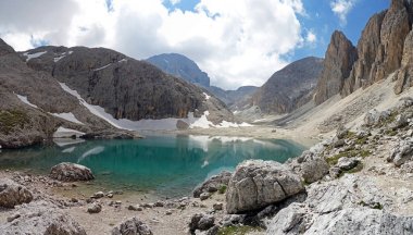 Lago dantermoia, South Tyrol, İtalya