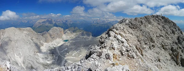 Krásná Panorama Rosengarten — Stock fotografie