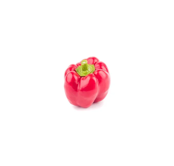 Legumes: Red Bell Pepper, isolado — Fotografia de Stock