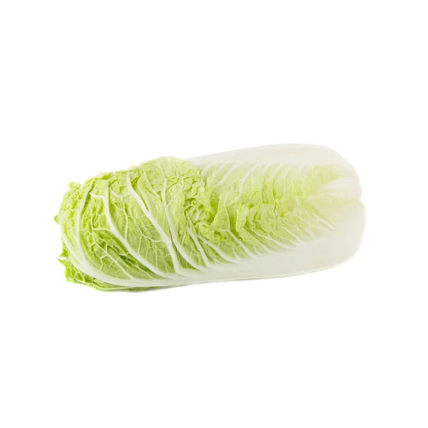 신선한 빛 녹색 나파 양배추, 절연 — 스톡 사진