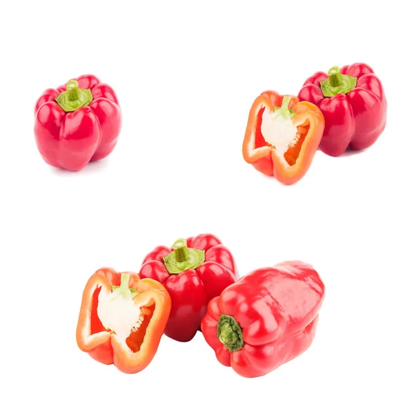 Készlet-ból különböző változatai piros paprika — Stock Fotó
