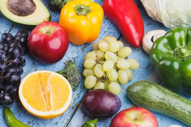 Sebze ahşap masa seti