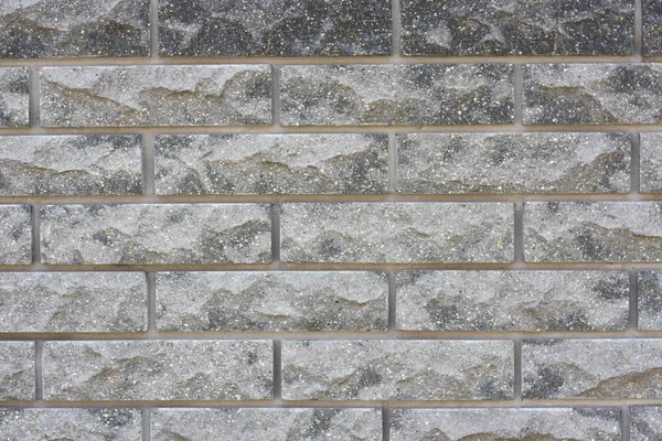 Grey brickwork without any defects, background — Stock Photo, Image