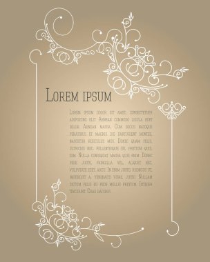 dantel süsleme ile zarif arka plan