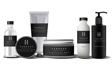 Esans için gerçekçi şişe