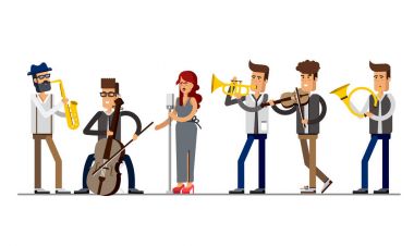 Aile üretimi, illustratuion insanlar .