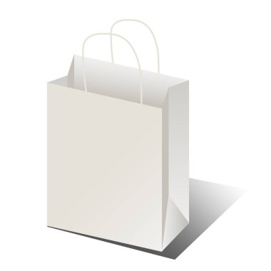 boş alışveriş kağıt çanta