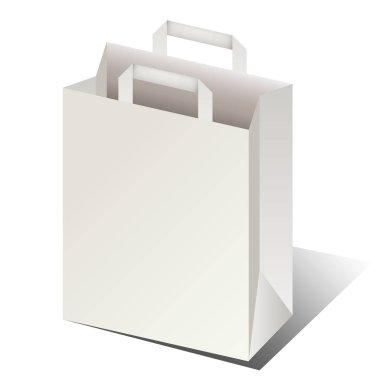 boş alışveriş kağıt çanta