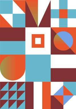 Soyut modern geometrik arkaplan