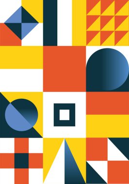 Soyut modern geometrik arkaplan