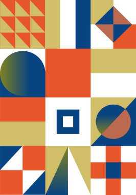 Soyut modern geometrik arkaplan