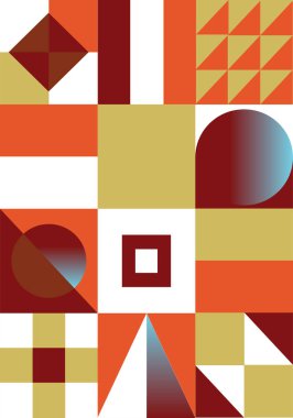 Soyut modern geometrik arkaplan