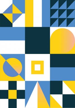 Soyut modern geometrik arkaplan