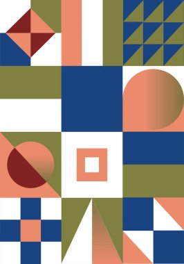 Soyut modern geometrik arkaplan