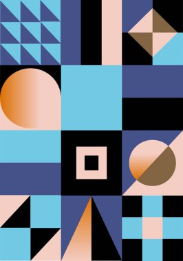 Soyut modern geometrik arkaplan