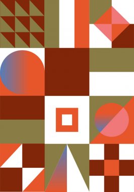 Soyut modern geometrik arkaplan