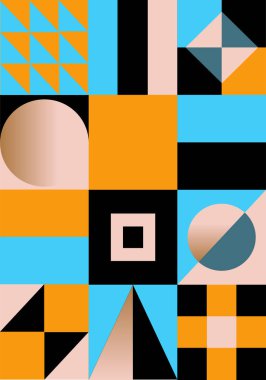 Soyut modern geometrik arkaplan