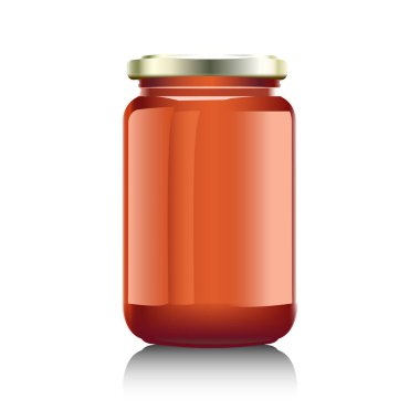 reçelli cam kavanoz,