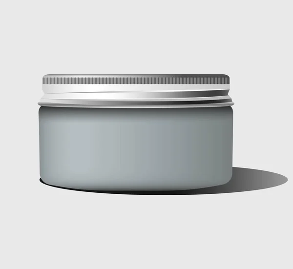 现实的空白化妆品容器 — 图库矢量图片
